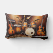 ミュージカル楽器 ランバークッション (裏面)