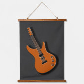 ミュージカル楽器、3つのセット 吊り下げ型タペストリー (正面3)
