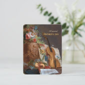 ミュージカル母の日の花とバイオリン シーズンカード (スタンド正面)