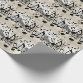 ミュージカル波 ラッピングペーパー (角)