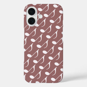 ミュージカル注記のグラフィックシンボル iPhone 16ケース