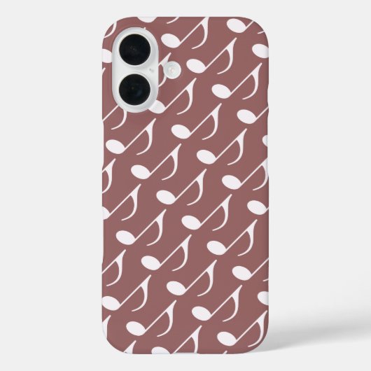 ミュージカル注記のグラフィックシンボル Case-Mate iPhoneケース (裏面)