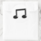 ミュージカル注記 ラウンドシール (バッグ)