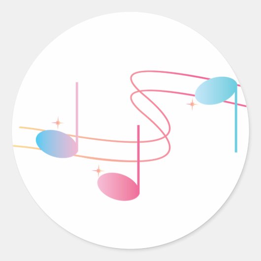 ミュージカル渦 ラウンドシール (正面)