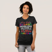 ミュージカル演劇問題ブロードウェイ歌手 Tシャツ (正面フル)