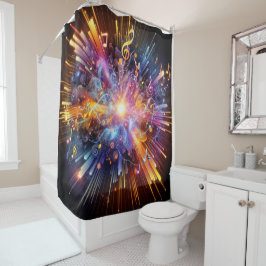 ミュージカル爆発 シャワーカーテン