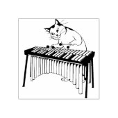 ミュージカル猫スタンプ ラバースタンプ (インプリント)