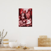 ミュージカル猫赤と白、 ポスター (キッチン)