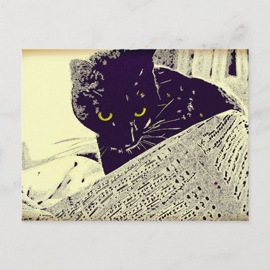 ミュージカル猫 – はがき (正面)