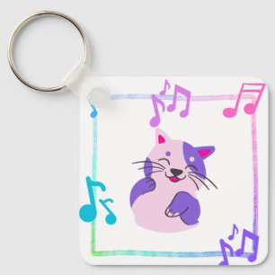 ミュージカル猫 キーホルダー