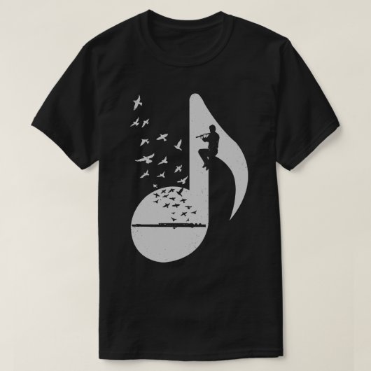 ミュージカル笛 Tシャツ (デザイン正面)