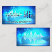 ミュージカル背景 |チャネルコントローラ 名刺 (正面/裏面)