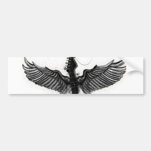 ミュージカル自由 バンパーステッカー (正面)