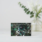 ミュージカル芸人 名刺 (スタンド正面)