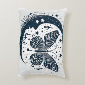 ミュージカル蝶と月ユニーク- アクセントクッション (裏面(縦))