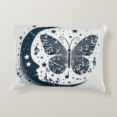 ミュージカル蝶と月ユニーク- アクセントクッション (裏面)