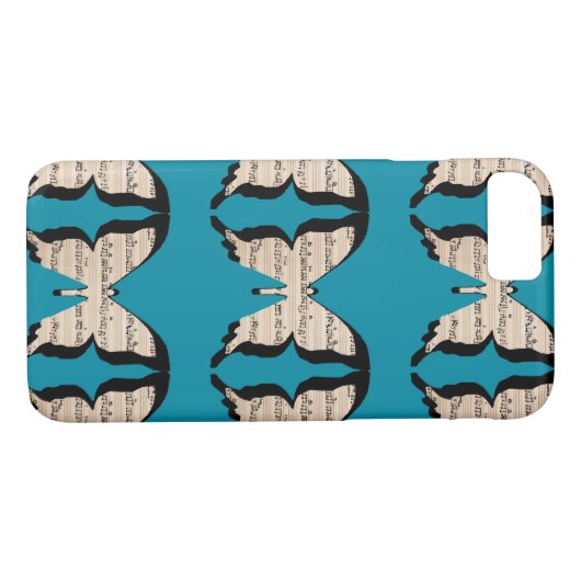 ミュージカル蝶の電話箱 Case-Mate iPhoneケース (裏面(横))