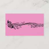 ミュージカル蝶 名刺 (正面)