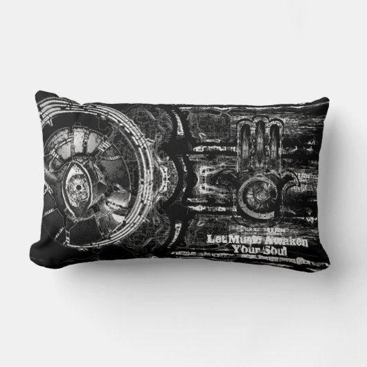 ミュージカル覚醒 ランバークッション (正面)