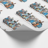 ミュージカル言語動物農園オーケストラ誕生日Wr ラッピングペーパー (角)