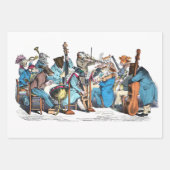 ミュージカル言語動物農楽団ラッピングP ラッピングペーパーシート (正面)