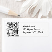 ミュージカル記号ラベル ラベル (インサイチュ)