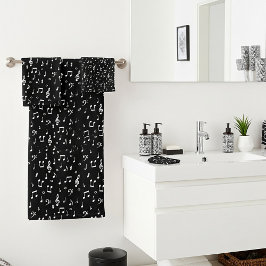 ミュージカル記号 バスタオルセット