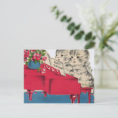 ミュージカル誕生日子猫 ポストカード (スタンド正面)