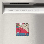 ミュージカル誕生日子猫 マグネット (インサイチュ (食洗機))