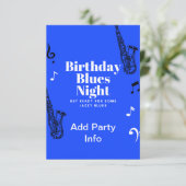 ミュージカル誕生日招待状 招待状 (スタンド正面)