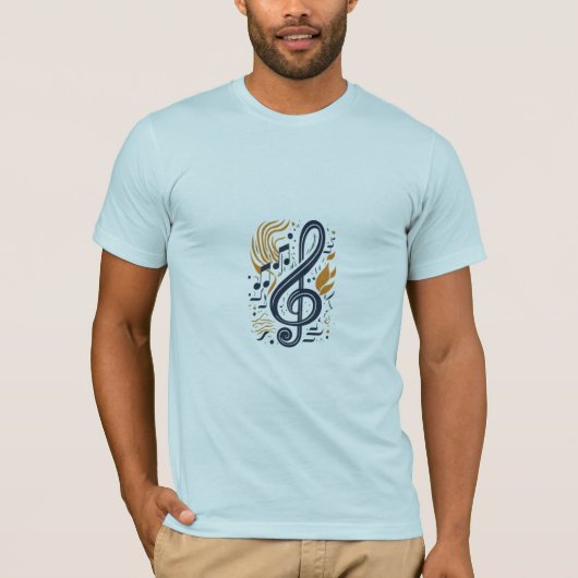 ミュージカル調和のノート Tシャツ (正面)