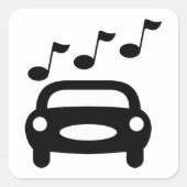 ミュージカル車 スクエアシール (正面)