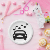 ミュージカル車 ペーパープレート (パーティー)