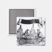 ミュージカル車 マグネット (正面/裏面)