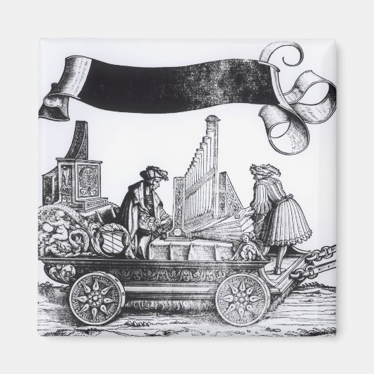 ミュージカル車 マグネット (正面)