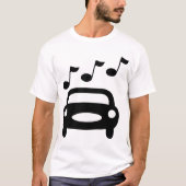 ミュージカル車 Tシャツ (正面)