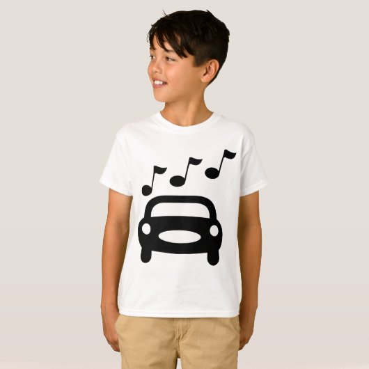 ミュージカル車 Tシャツ (正面フル)