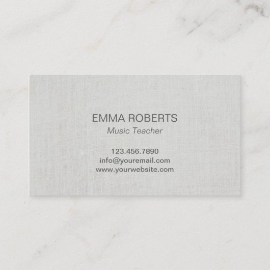 ミュージカル金ゴールドサークルシルバー水玉模様音楽 名刺 (裏面)