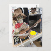 ミュージカル骨格 ポストカード (正面/裏面)