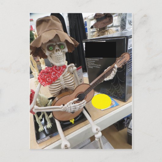 ミュージカル骨格 ポストカード (正面)