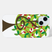 ミュージカル高音さくらんぼノートツリーお洒落自然 Case-Mate iPhoneケース (裏面 (横))