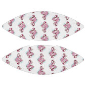 ミュージカル高音クレフ、 音符記号ノートと桜花 アメリカンフットボール (パネル)