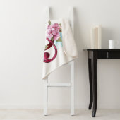 ミュージカル高音クレフ、 音符記号ノートと桜花 シェルパブランケット (インサイチュ)