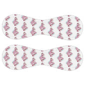 ミュージカル高音クレフ、 音符記号ノートと桜花 ソフトボール (パネル)