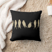 ミュージカル鳥枕 クッション (ブランケット)