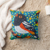 ミュージカル鳥 クッション (ブランケット)