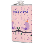 ミュージカル鳥 フラスク (左)