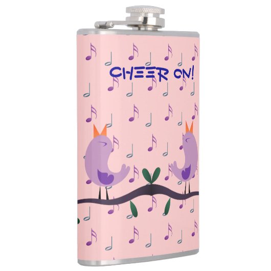 ミュージカル鳥 フラスク (右)