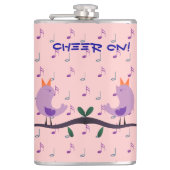 ミュージカル鳥 フラスク (正面)