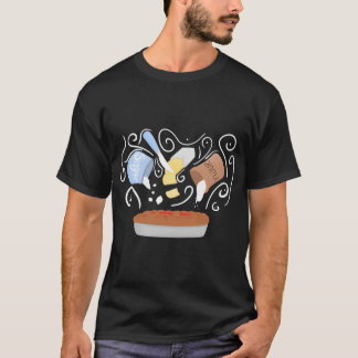 ミュージカル『ウェイトレス』: シュガー バター フラワー Tシャツ